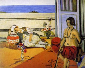 Henri Emile Benoit Matisse : the two odalisques